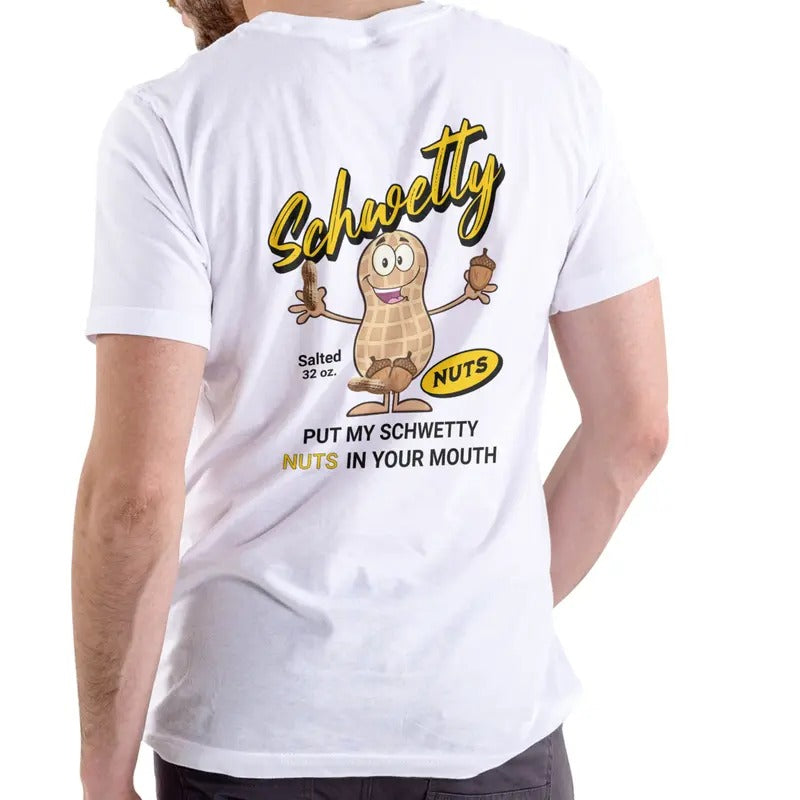 Schwettly Nuts Cotton Casual Featuring "Salted 9 Oz" - Adult & Kids T-Shirts, Sweatshirts & Hoodies apparel design preview 1