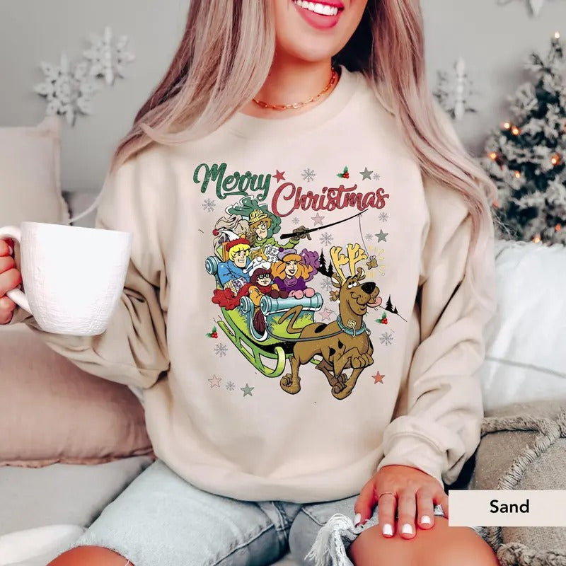 Scooby Doo Retro - Adult & Kids T-Shirts, Sweatshirts & Hoodies apparel design preview 1