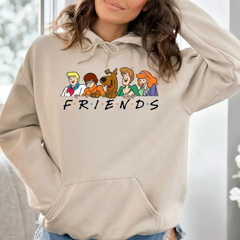 Scooby Doo Friend Spooky Scary Halloween Retro - Adult & Kids T-Shirts, Sweatshirts & Hoodies apparel design preview 1