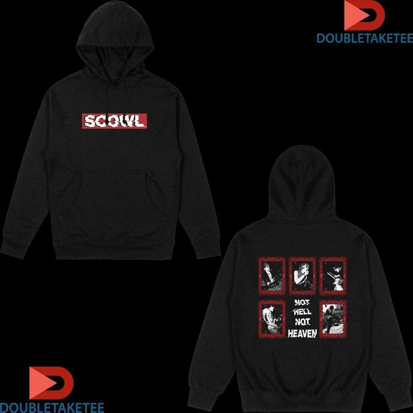 Scowl Not Hell Heaven - Adult & Kids T-Shirts, Sweatshirts & Hoodies apparel design preview 1