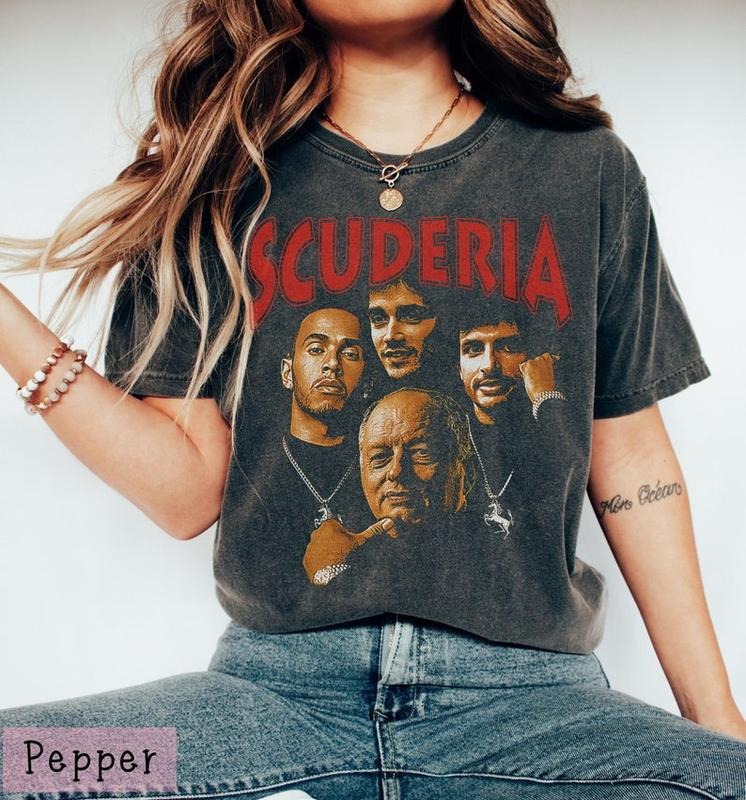 Scuderia Parody Comfort Colors F1 Team Leclerc Meme - Adult & Kids T-Shirts, Sweatshirts & Hoodies apparel design preview 1