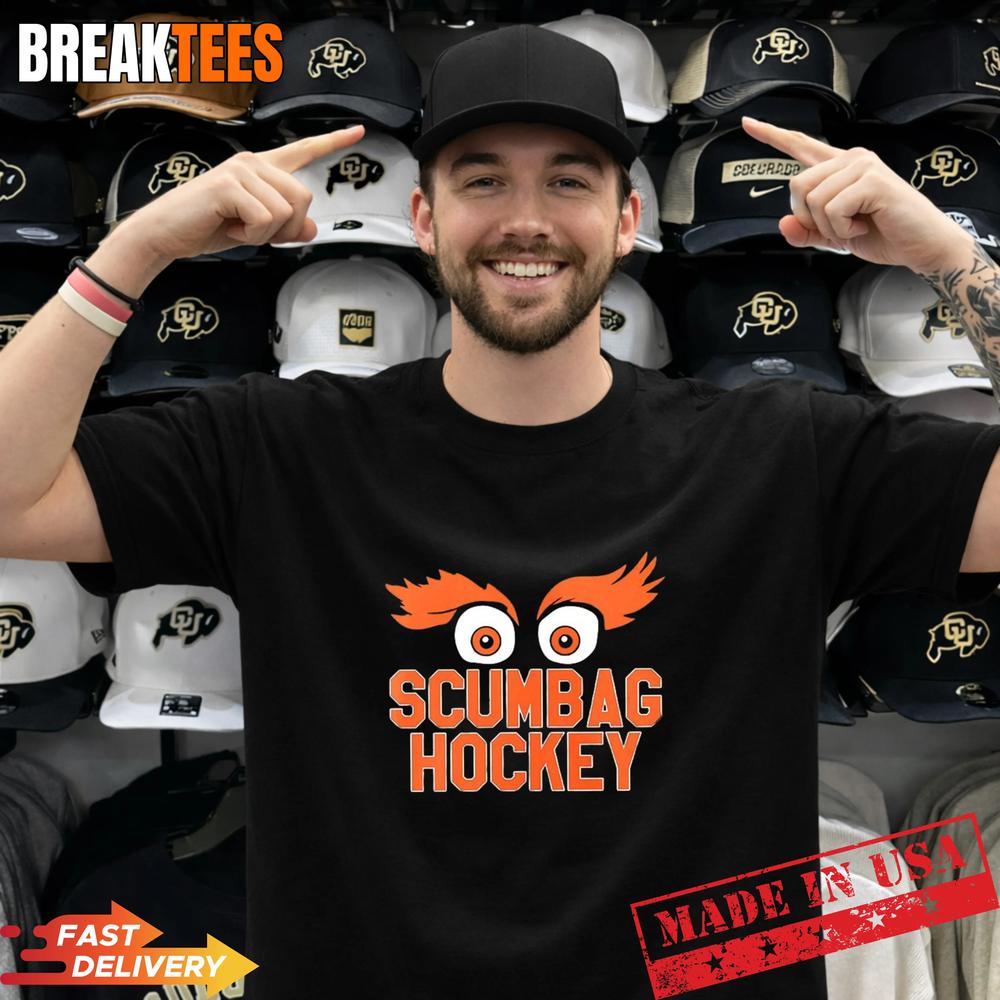 Scumbag Hockey Gritty Philadelphia Flyers NHL 2026 - Adult & Kids T-Shirts, Sweatshirts & Hoodies apparel design preview 1