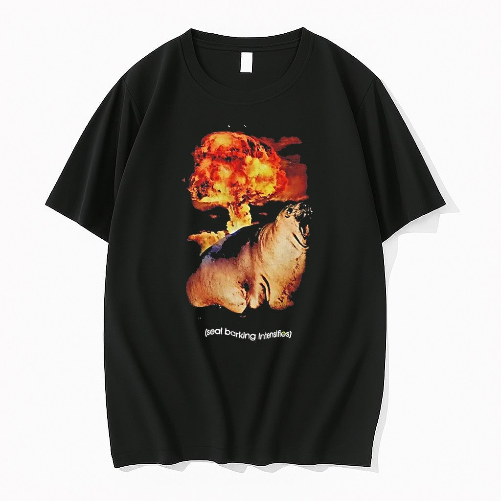 Seal Barking Intensifies Sweater Jpg - Adult & Kids T-Shirts, Sweatshirts & Hoodies apparel design preview 1