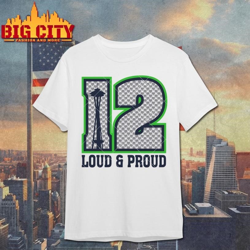 Seattle Football 12th Man - Adult & Kids T-Shirts, Sweatshirts & Hoodies apparel design preview 1