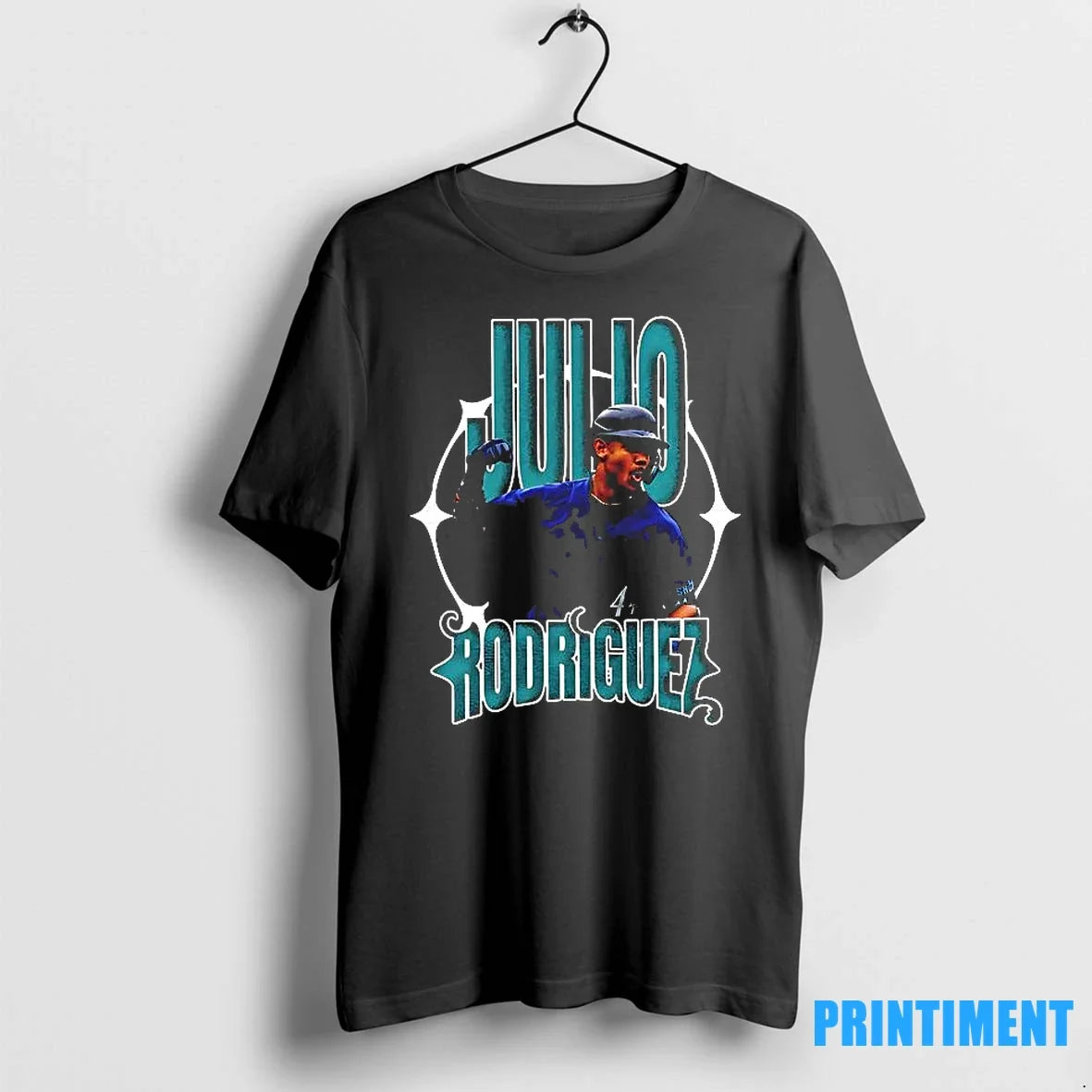 Seattle Mariners Julio Rodriguez Classic Sweater - Adult & Kids T-Shirts, Sweatshirts & Hoodies apparel design preview 1
