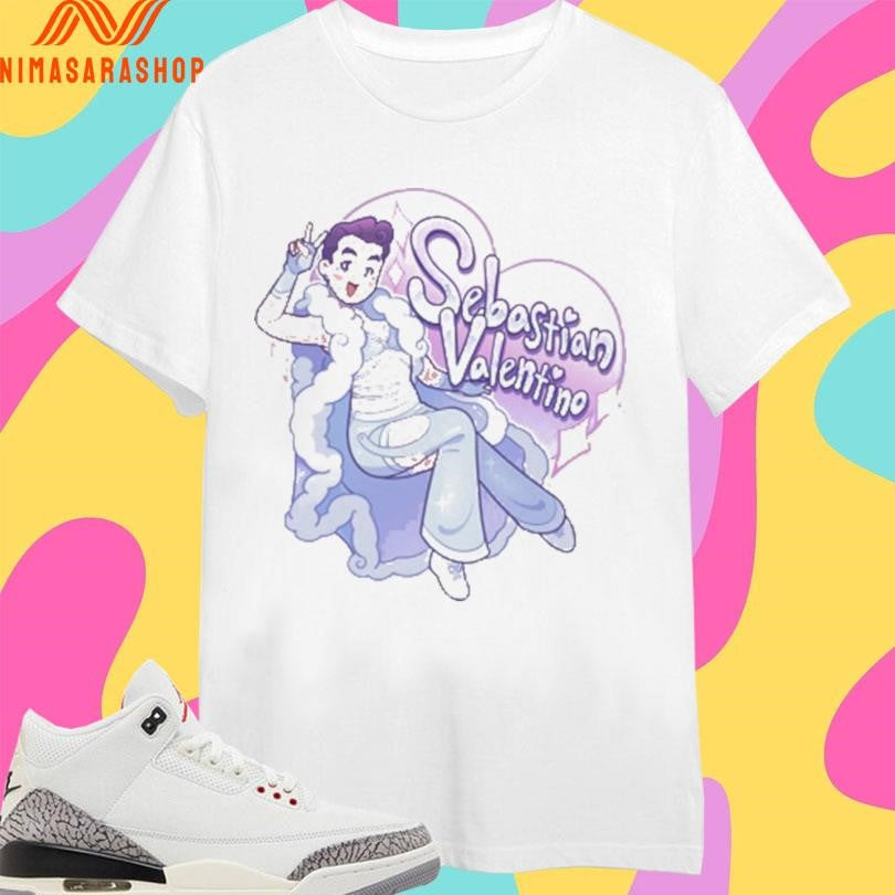 Sebastian Valentino Cartoon Heart - Adult & Kids T-Shirts, Sweatshirts & Hoodies apparel design preview 1