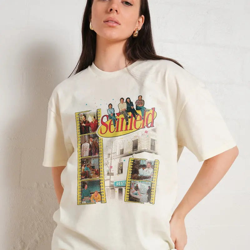 Seinfeld Scenes Vintage Bootleg Funny Retro - Adult & Kids T-Shirts, Sweatshirts & Hoodies apparel design preview 1