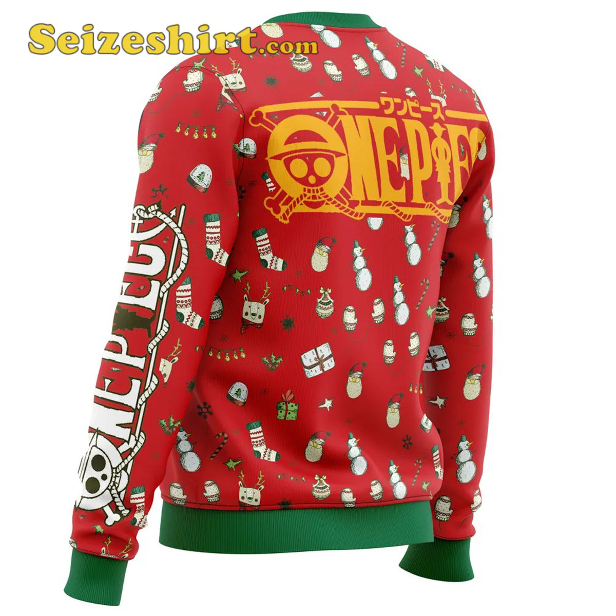 Seizeshirt Happy Holidays One Piece Ugly Christmas Sweater - Holiday Gift product image 4