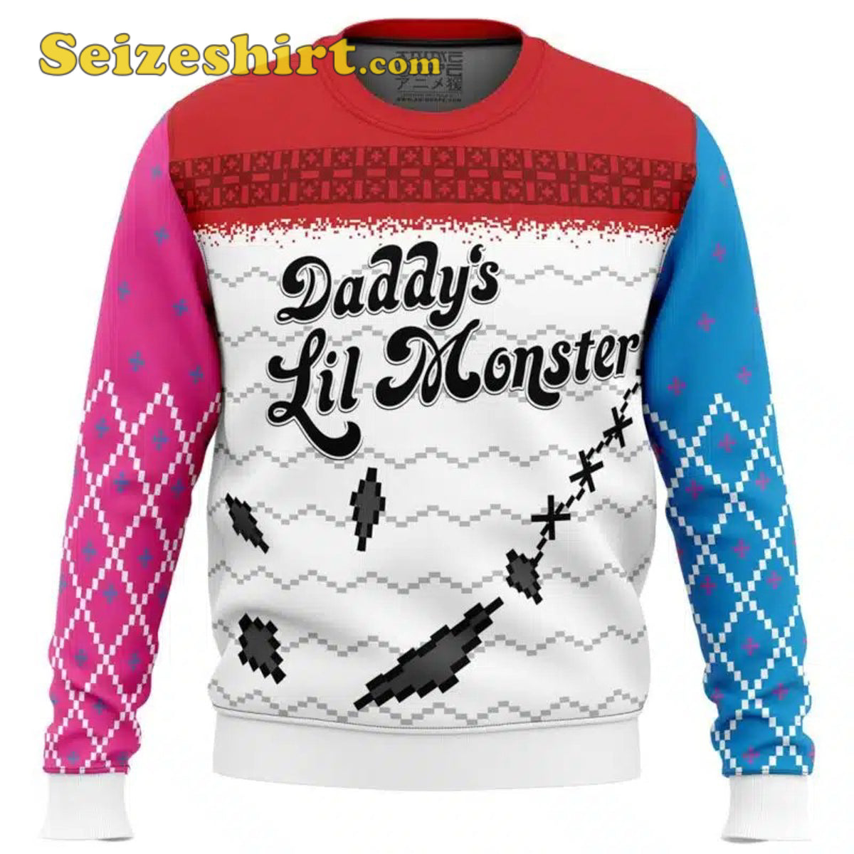 Seizeshirt Harley Quinn Suicide Squad For Gift Ugly Christmas Sweater - Gift Idea product image