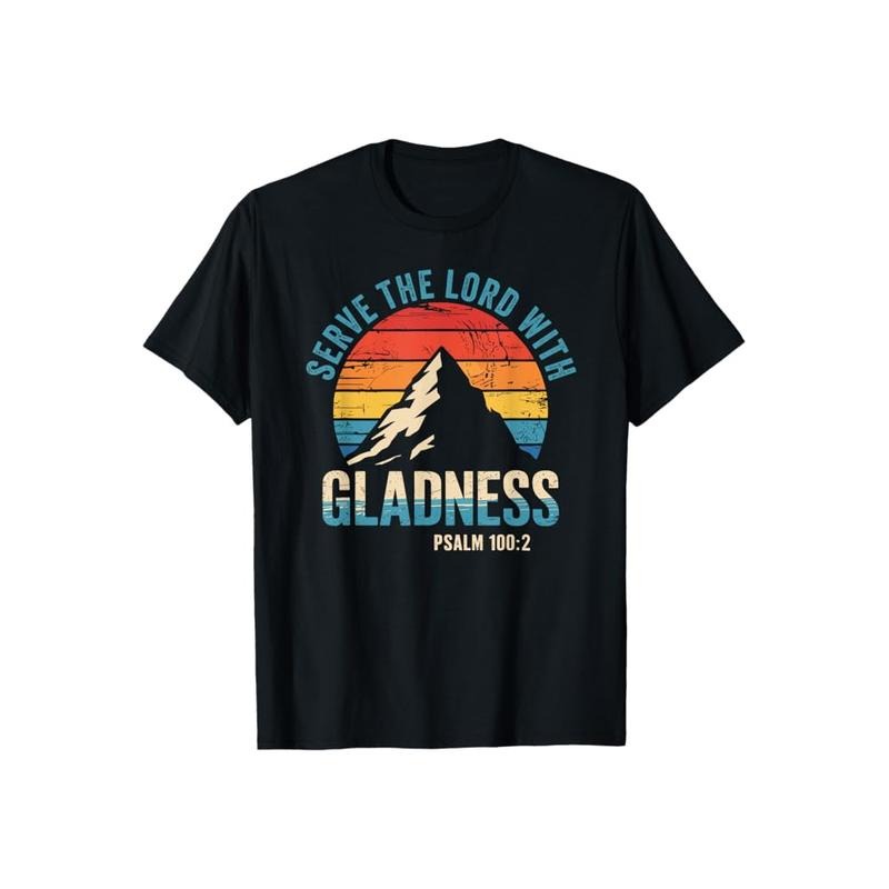 Serve Lord Gladness Pure Cotton Casual Street Crew - Adult & Kids T-Shirts, Sweatshirts & Hoodies apparel design preview 1