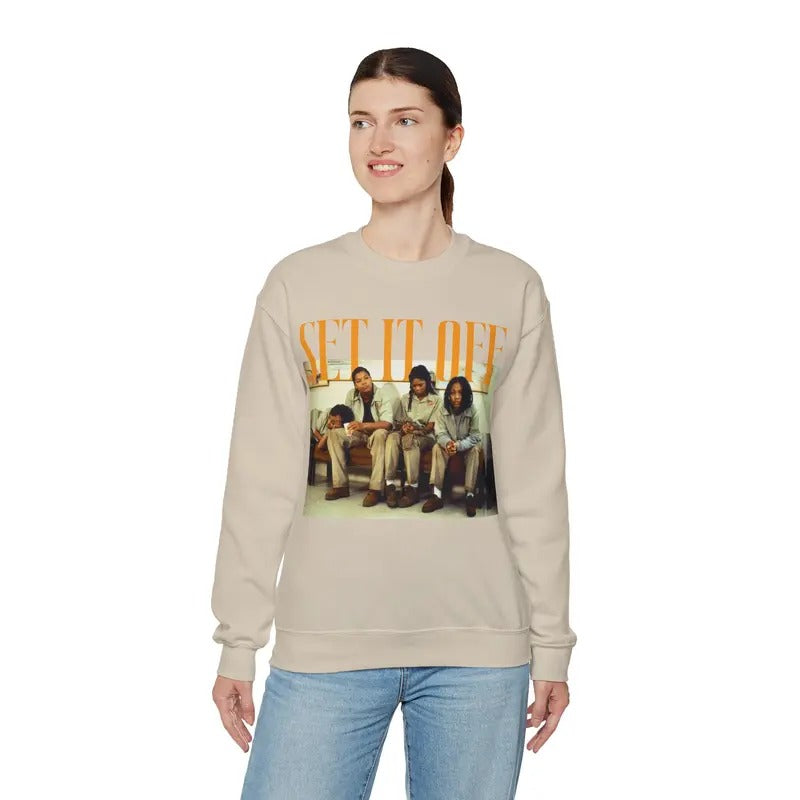 Set Off Movie Fan Cotton Casual - Adult & Kids T-Shirts, Sweatshirts & Hoodies apparel design preview 1