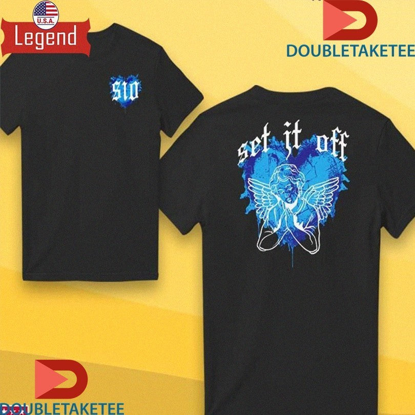 Set It Off Valentine's Cupid - Adult & Kids T-Shirts, Sweatshirts & Hoodies apparel design preview 1