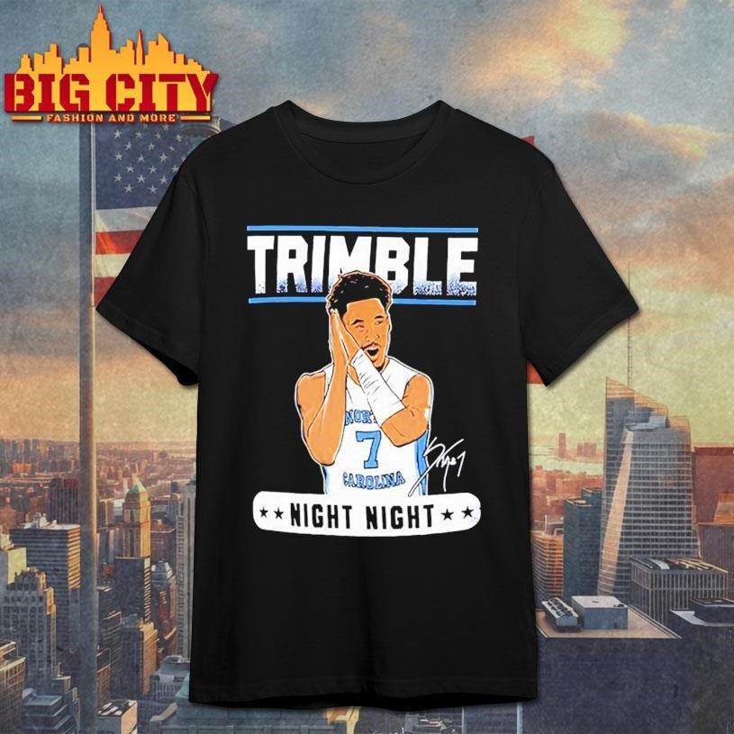 Seth Trimble North Carolina Tar Heels Night - Adult & Kids T-Shirts, Sweatshirts & Hoodies apparel design preview 1