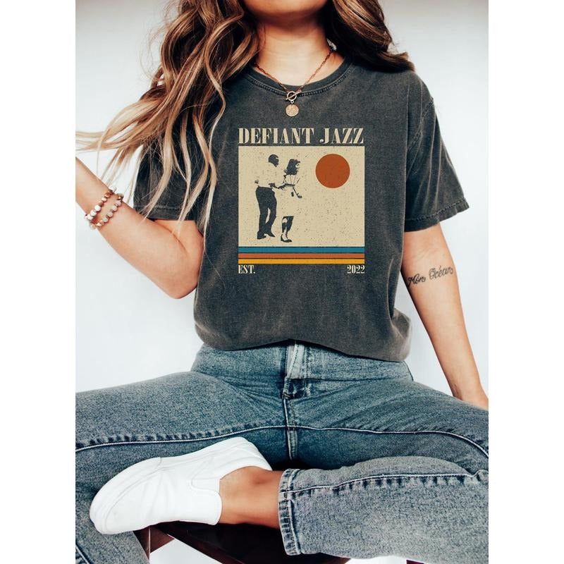 Severance Defiant Jazz Tv Retro 90s Vintage Sci Fi - Adult & Kids T-Shirts, Sweatshirts & Hoodies apparel design preview 1