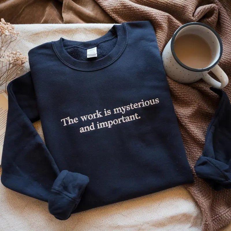 Severance Work Is Mysterious Important Lumon - Adult & Kids T-Shirts, Sweatshirts & Hoodies apparel design preview 1