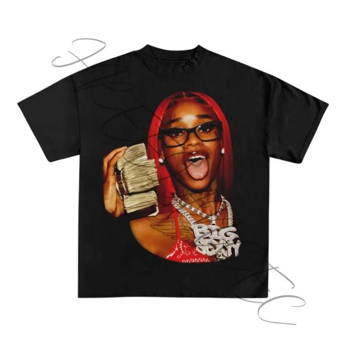 Sexyy Red 4 President Rapper Concert - Adult & Kids T-Shirts, Sweatshirts & Hoodies apparel design preview 1