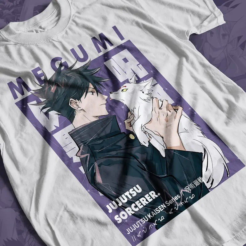 Shadow Megumi Anime Manga Lovers Japanese - Adult & Kids T-Shirts, Sweatshirts & Hoodies apparel design preview 1