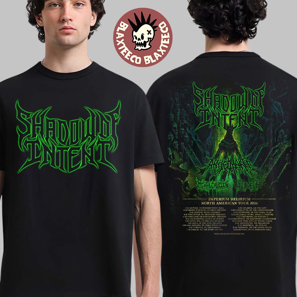 Shadow Of Intent Imperium Delirium North American - Adult & Kids T-Shirts, Sweatshirts & Hoodies apparel design preview 1