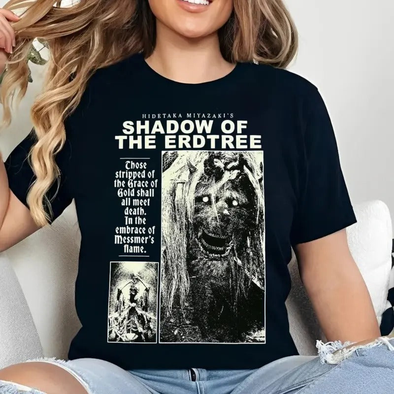 Shadow Erdtree Lion Dancer Elden Ring Short Sleeve - Adult & Kids T-Shirts, Sweatshirts & Hoodies apparel design preview 1