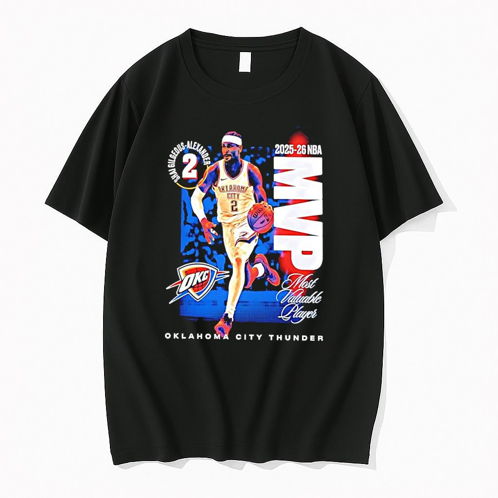 Shai Gilgeous Alexander Oklahoma City Thunder Okc - Adult & Kids T-Shirts, Sweatshirts & Hoodies apparel design preview 1