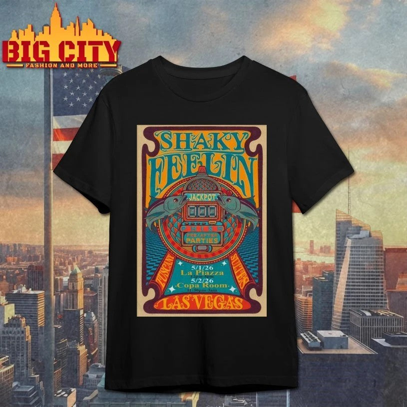 Shaky Feelin Las Vegas NV May 1-2 2026 Poster - Adult & Kids T-Shirts, Sweatshirts & Hoodies apparel design preview 1