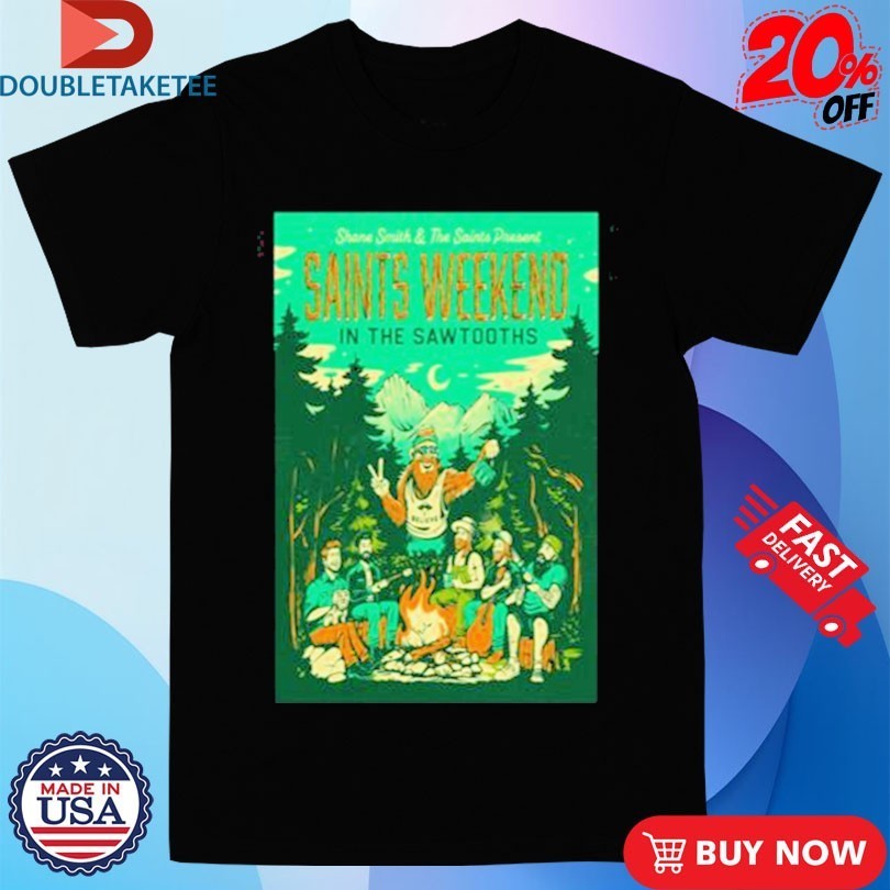 Shane Smith the Saints Weekend In Sawtooths 2026 Tour - Adult & Kids T-Shirts, Sweatshirts & Hoodies apparel design preview 1
