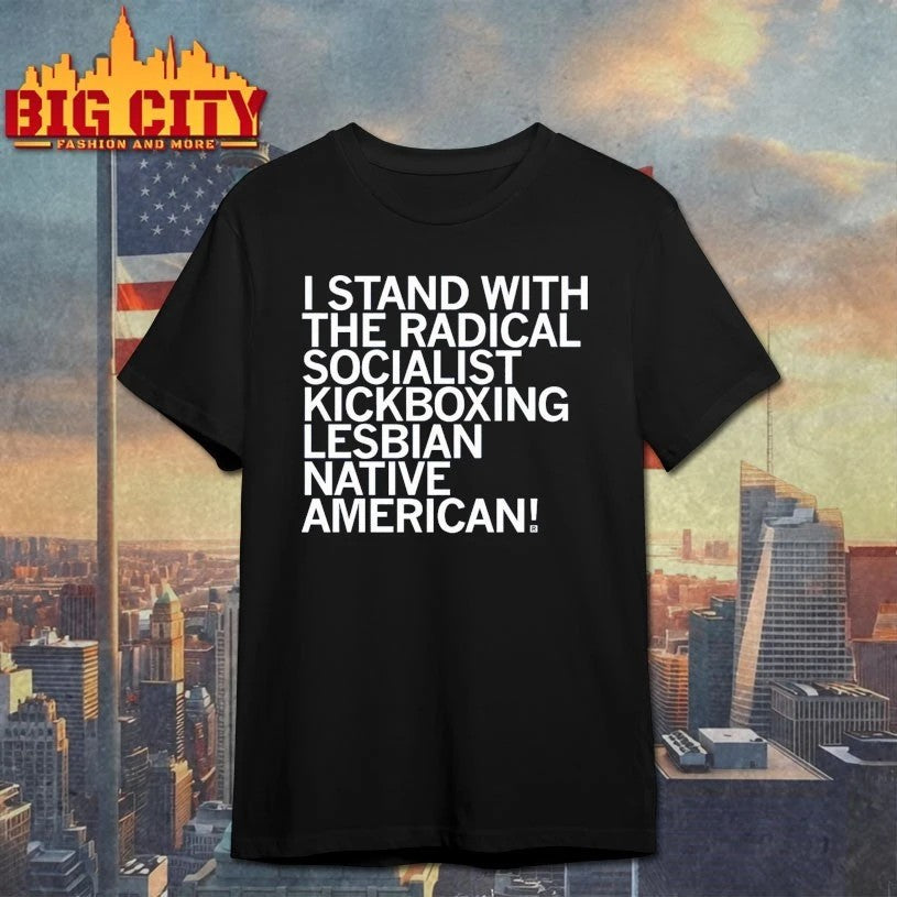 Sharice Radical Kickboxing Lesbian Native American - Adult & Kids T-Shirts, Sweatshirts & Hoodies apparel design preview 1