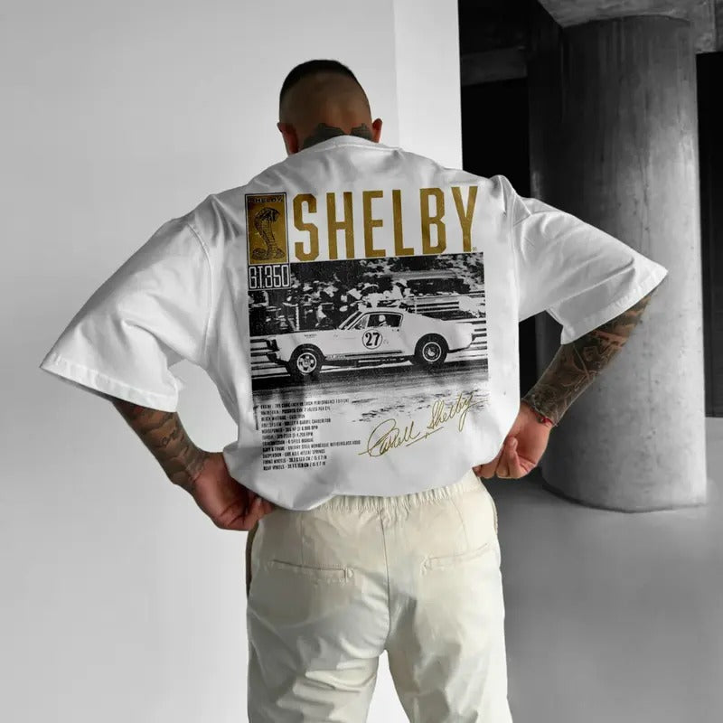 Shelby GT350 Car - Adult & Kids T-Shirts, Sweatshirts & Hoodies apparel design preview 1
