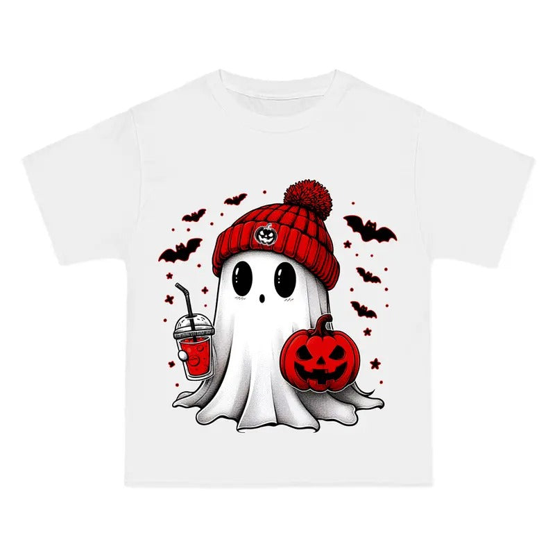 Halloween Ghost - Adult & Kids T-Shirts, Sweatshirts & Hoodies apparel design preview 1
