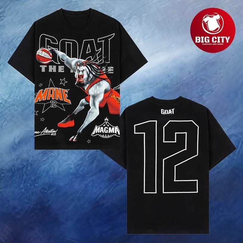 Shoe Palace X GOAT The Movie Villains Number 12 Two - Adult & Kids T-Shirts, Sweatshirts & Hoodies apparel design preview 1