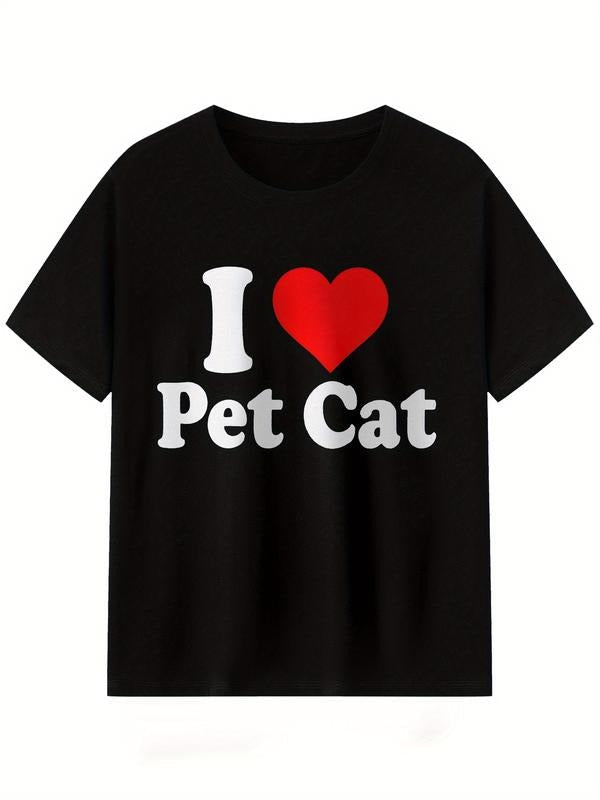 Short Sleeve Round Neck Cat Lover Streetwear - Adult & Kids T-Shirts, Sweatshirts & Hoodies apparel design preview 1