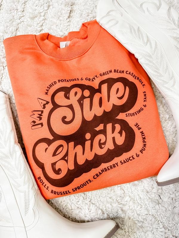 Side Chick - Adult & Kids T-Shirts, Sweatshirts & Hoodies apparel design preview 1
