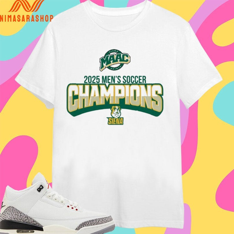 Siena Saints 2025 Men’s Soccer Champions - Adult & Kids T-Shirts, Sweatshirts & Hoodies apparel design preview 1