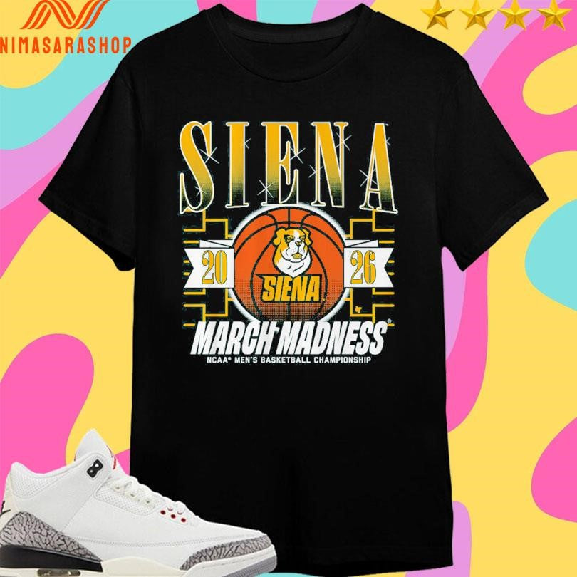 Siena Saints Mbb 2026 March Madness Ncaa Men’s - Adult & Kids T-Shirts, Sweatshirts & Hoodies apparel design preview 1