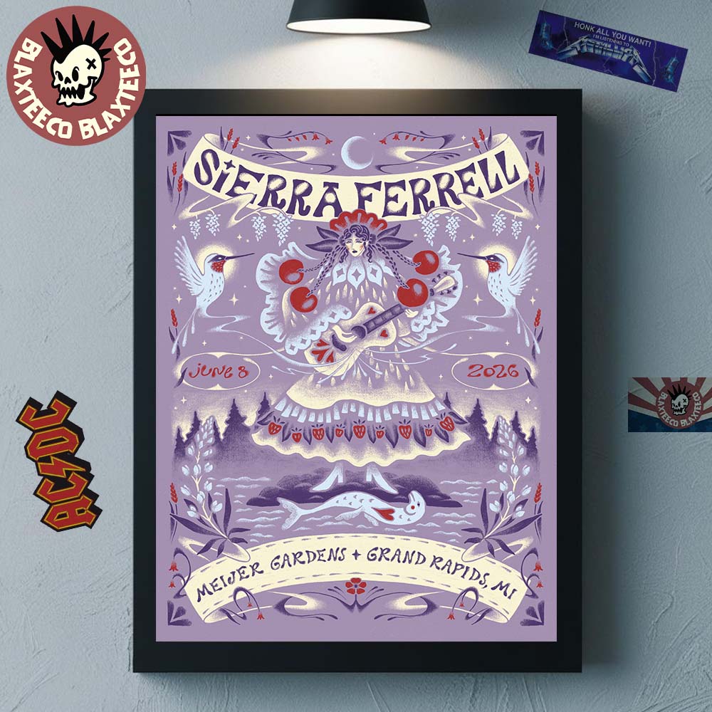 Sierra Ferrell Grand Rapids Michigan 2026 Event - Adult & Kids T-Shirts, Sweatshirts & Hoodies apparel design preview 1