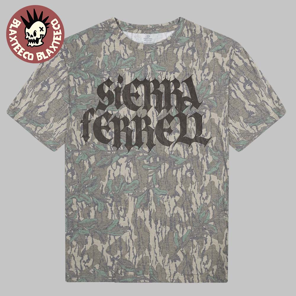 Sierra Ferrell Heavy Petal Tour 2026 Merch Camo - Adult & Kids T-Shirts, Sweatshirts & Hoodies apparel design preview 1