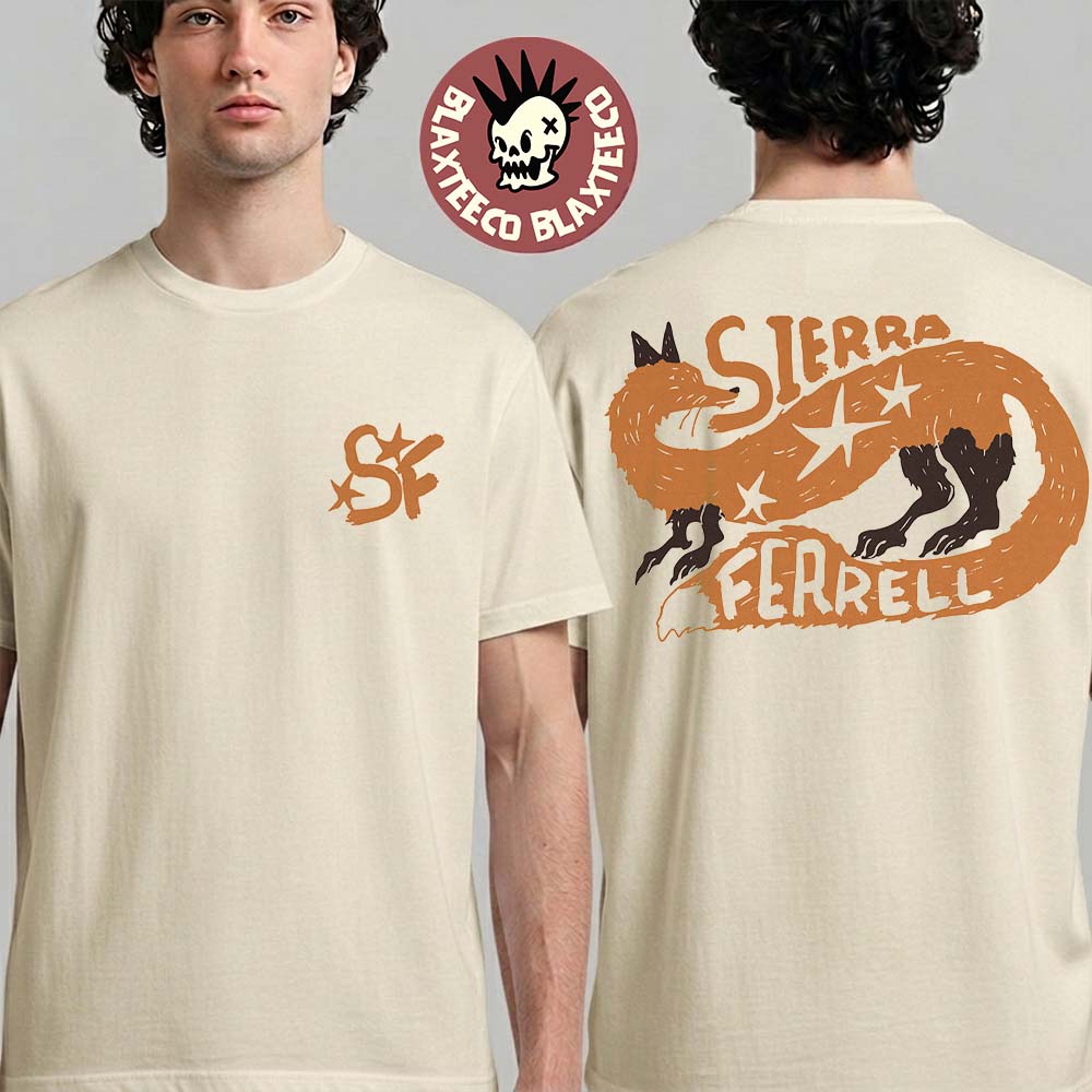 Sierra Ferrell Heavy Petal Tour 2026 Merch Fox - Adult & Kids T-Shirts, Sweatshirts & Hoodies apparel design preview 1