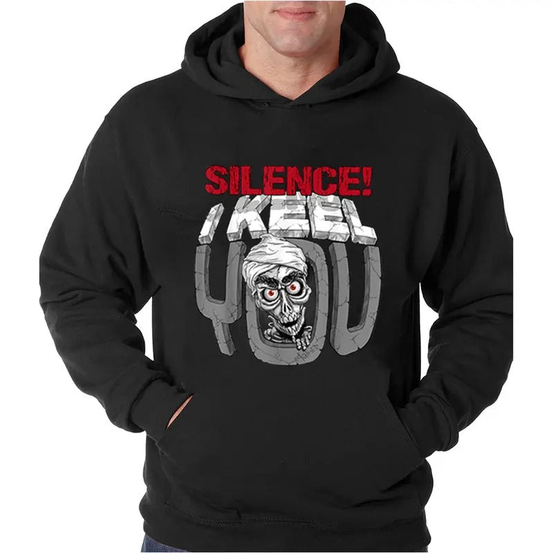 Silence! I Keel You Funny Casual Street Fleece Fabric - Adult & Kids T-Shirts, Sweatshirts & Hoodies apparel design preview 1