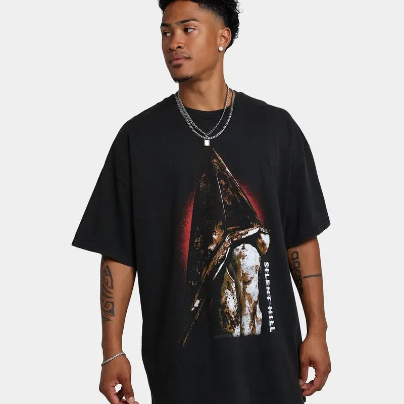 Silent Hill Halo Sun Vintage Trending Movie Menswear - Adult & Kids T-Shirts, Sweatshirts & Hoodies apparel design preview 1
