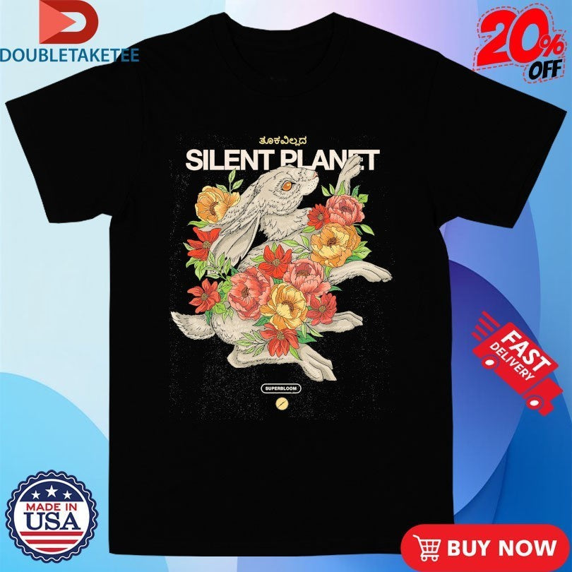 Silent Planet Superbloom Rabbit - Adult & Kids T-Shirts, Sweatshirts & Hoodies apparel design preview 1