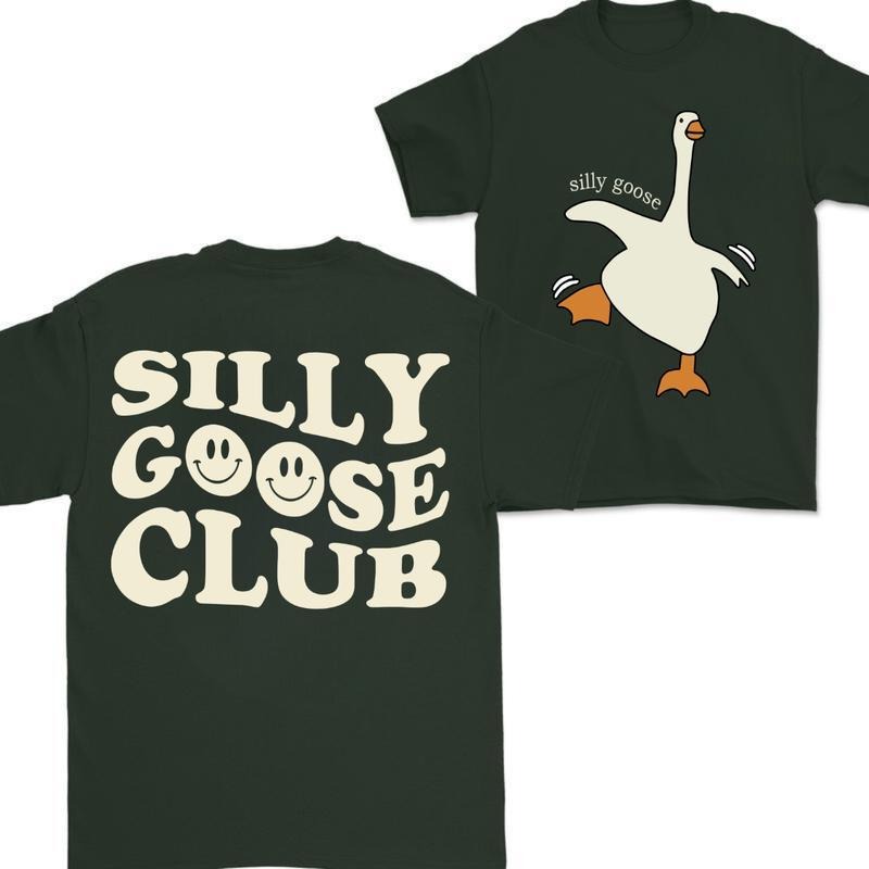 Sill Goose Club Double Side Vintage Her Him Duck - Adult & Kids T-Shirts, Sweatshirts & Hoodies apparel design preview 1