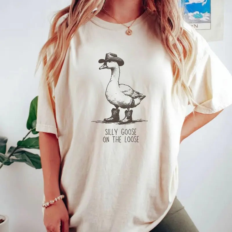 Silly Goose Loose Streetwear Breathable Casual - Adult & Kids T-Shirts, Sweatshirts & Hoodies apparel design preview 1