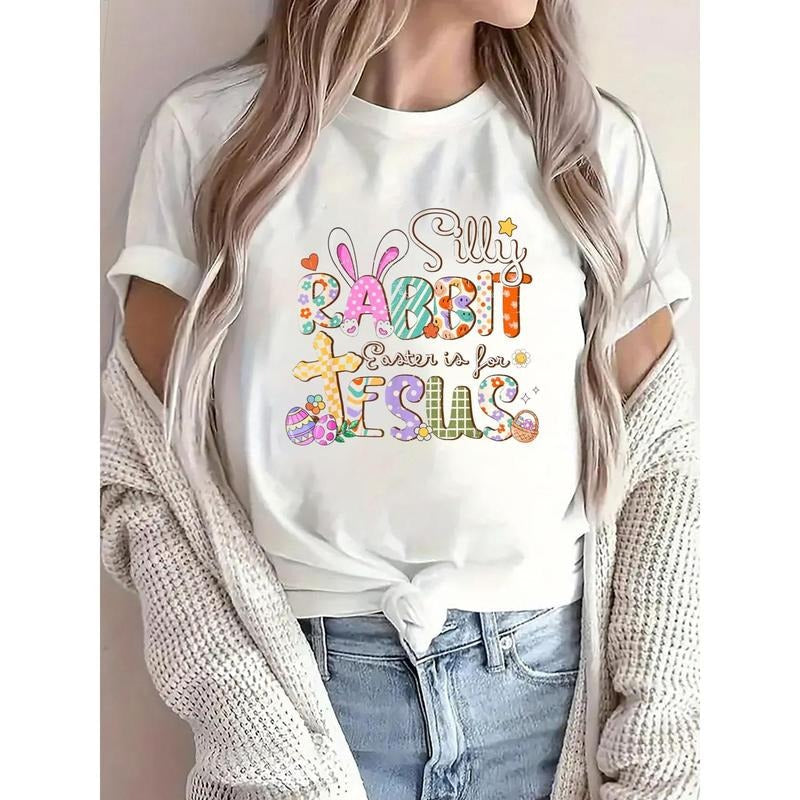 Silly Rabbit Easter Is Jesus Cute Bunny Christian - Adult & Kids T-Shirts, Sweatshirts & Hoodies apparel design preview 1
