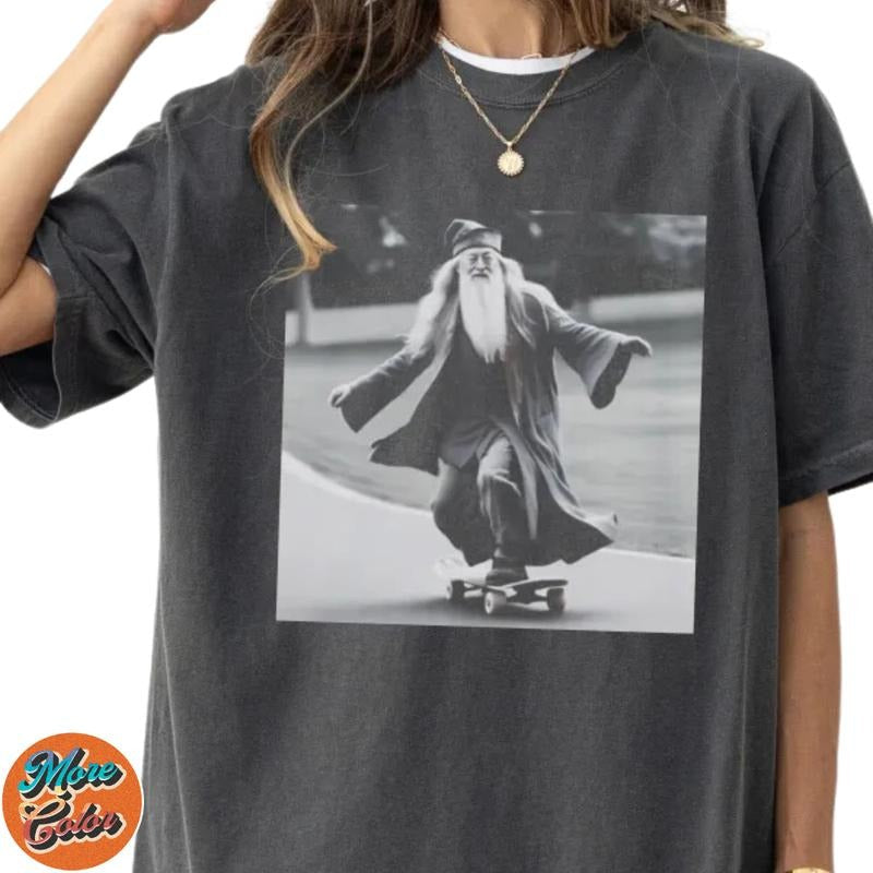 Skateboarding Professor HP Fan Cotton Crew Neck Size - Adult & Kids T-Shirts, Sweatshirts & Hoodies apparel design preview 1