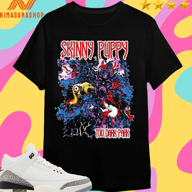 Skinny Puppy Too Dark Park Convulsion - Adult & Kids T-Shirts, Sweatshirts & Hoodies apparel design preview 1