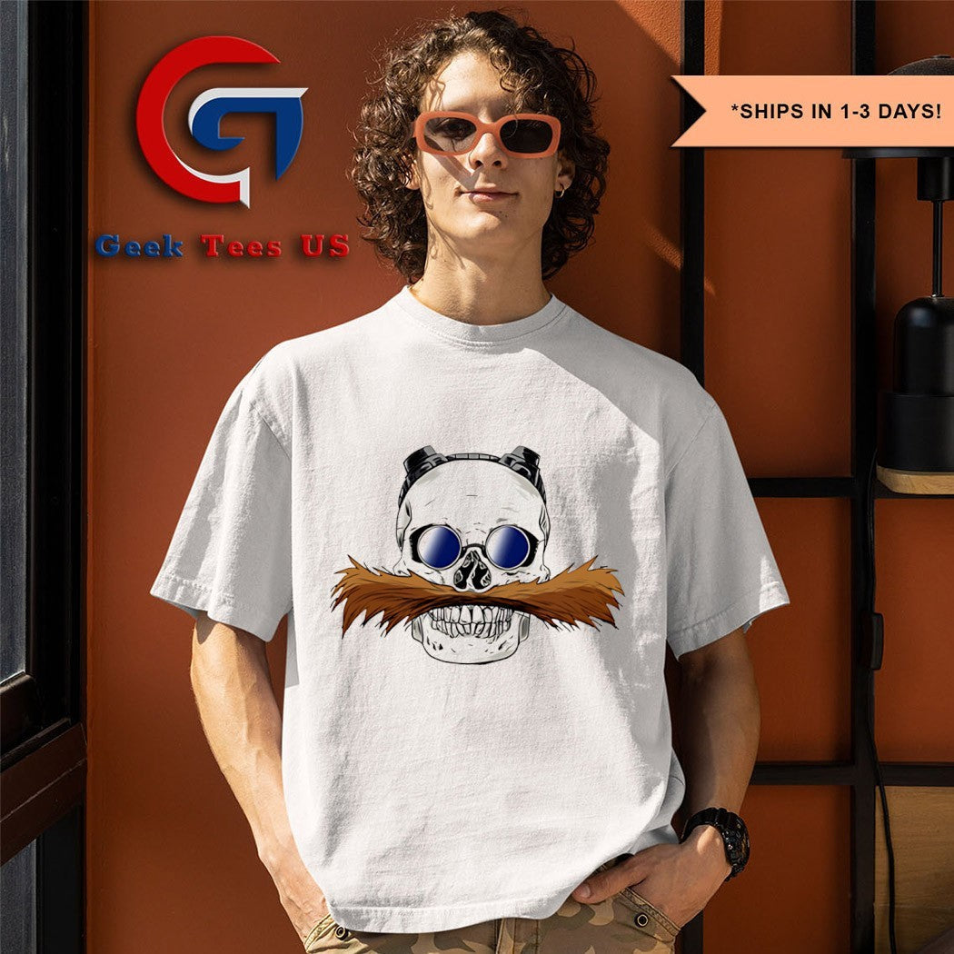 Skull Dr Eggman - Adult & Kids T-Shirts, Sweatshirts & Hoodies apparel design preview 1
