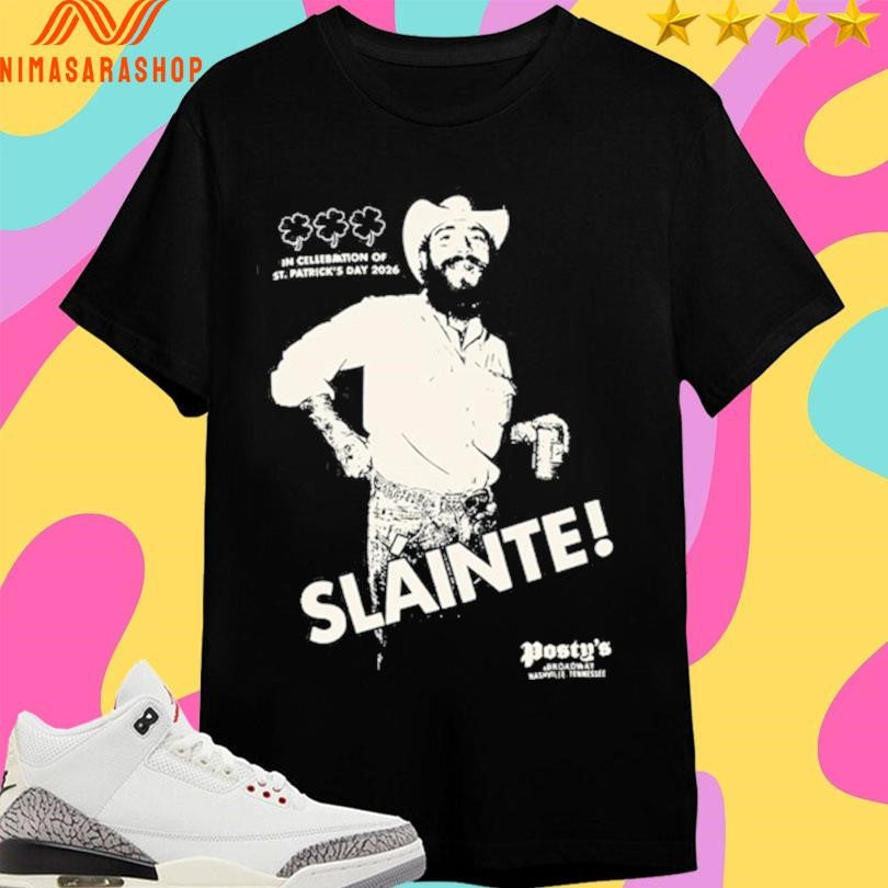 Slainte In Celebration Of St Patrick's Day 2026 - Adult & Kids T-Shirts, Sweatshirts & Hoodies apparel design preview 1