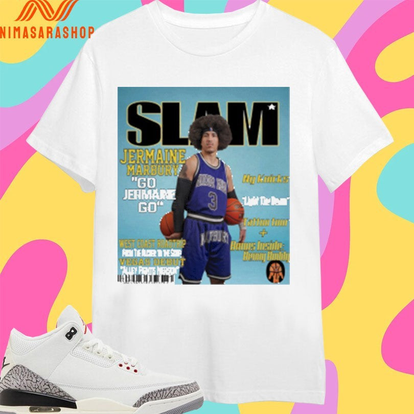 Slam Jermaine Marbury Go - Adult & Kids T-Shirts, Sweatshirts & Hoodies apparel design preview 1