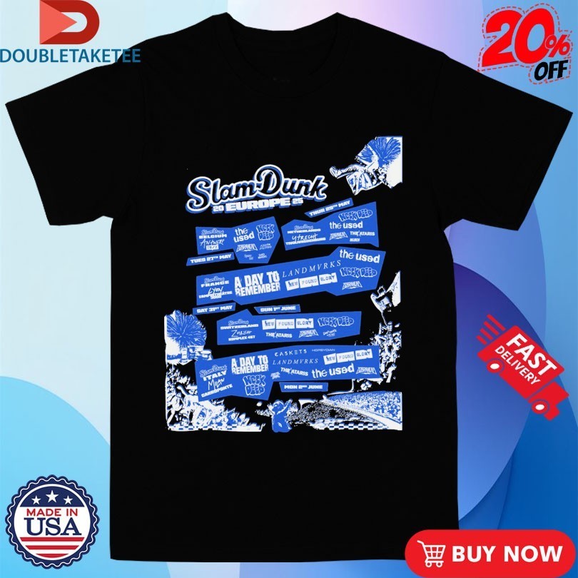 Slamdunk 2025 Europe Event - Adult & Kids T-Shirts, Sweatshirts & Hoodies apparel design preview 1
