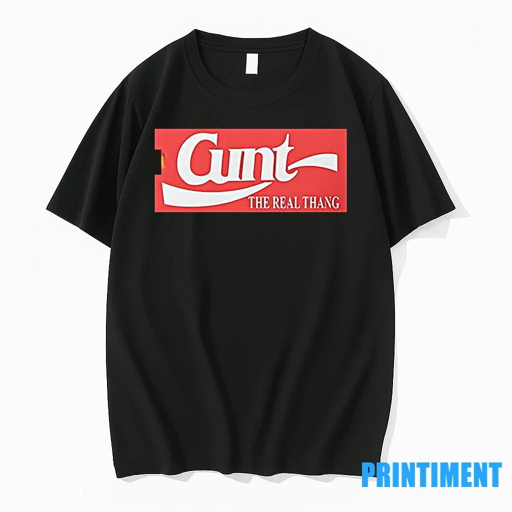 Slash Cunt The Real Thang Sweater - Adult & Kids T-Shirts, Sweatshirts & Hoodies apparel design preview 1